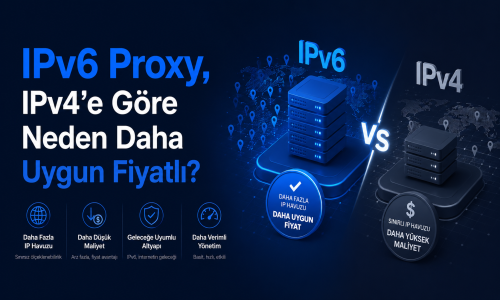 IPv6 Proxy, IPv4'e Göre Neden Daha Uygun Fiyatlı?