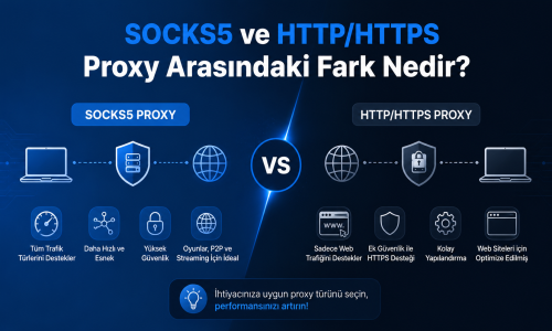 What Is the Difference Between SOCKS5 and HTTP/HTTPS Proxy?